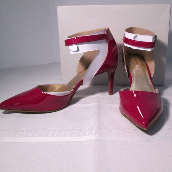 Bandolino Ginata D'Orsay Ankle Strap Pointed Toe Pumps Sz 10 - Picture 5 of 13